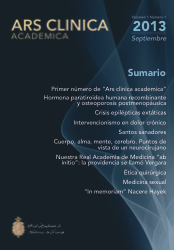 ARS CLINICA ACADEMICA V1N1